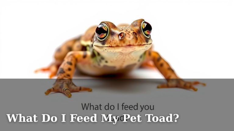 What Do I Feed My Pet Toad?