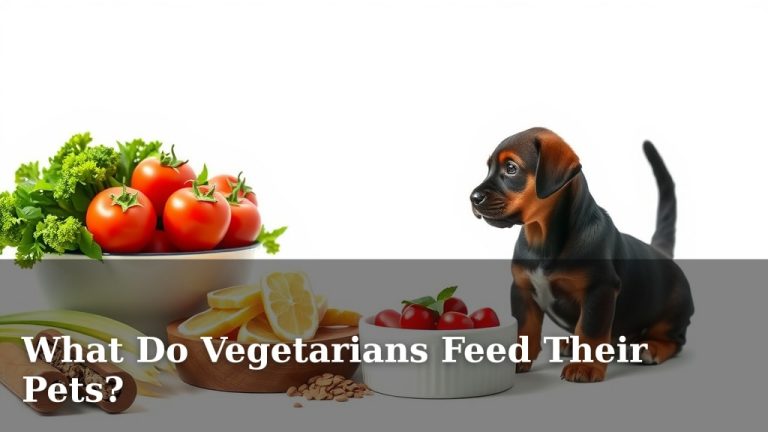 What Do Vegetarians Feed Their Pets?