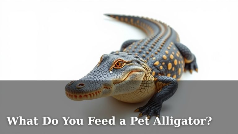 What Do You Feed a Pet Alligator?