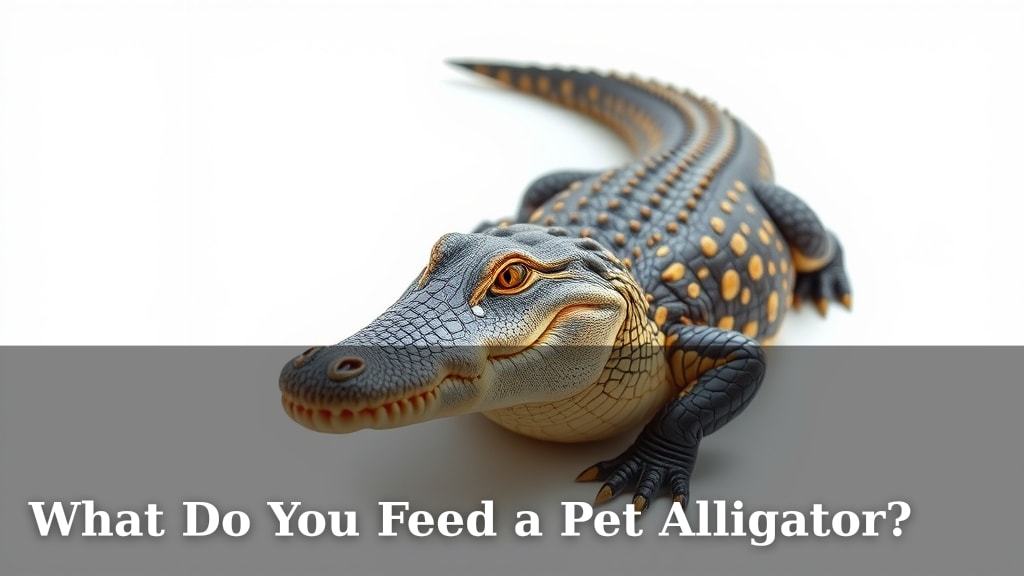 What Do You Feed a Pet Alligator?