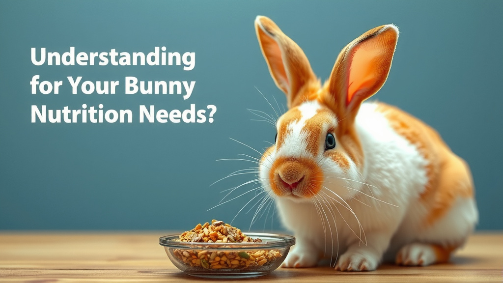 Understanding Your Bunny's Nutritional Needs