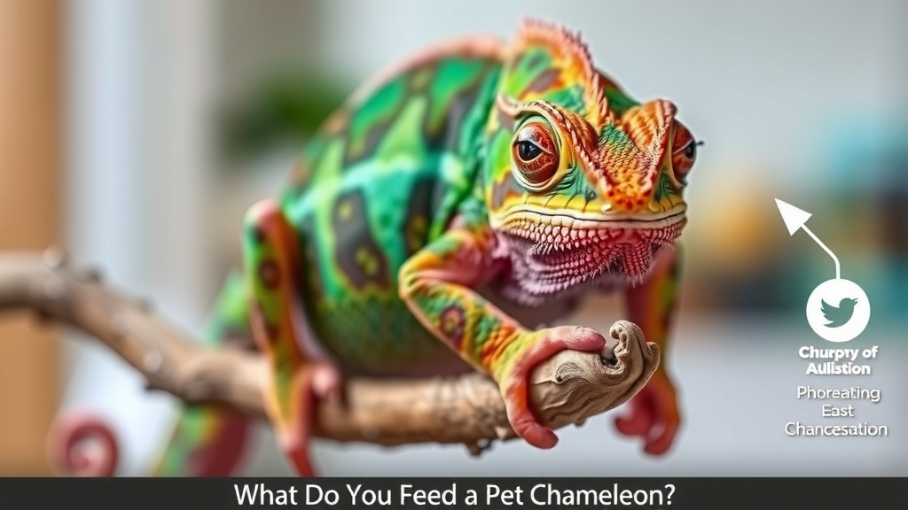 What Kind of Food Do Pet Chameleons Eat?