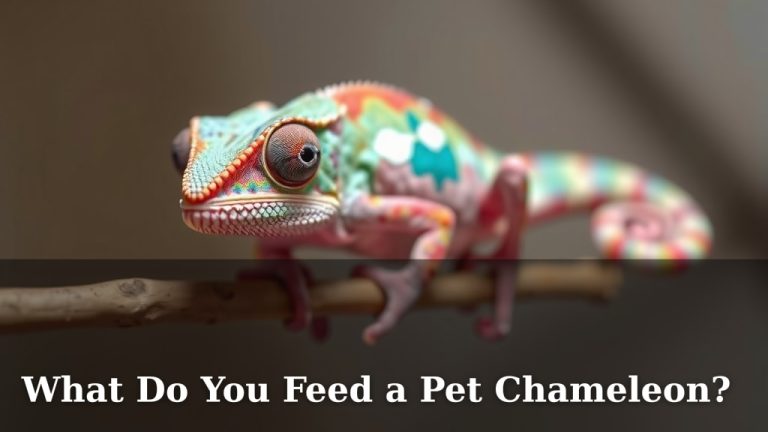 What Do You Feed a Pet Chameleon?