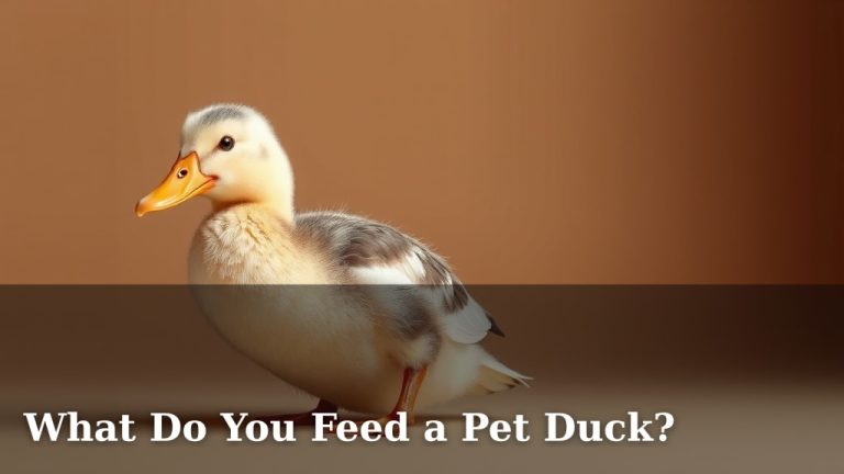 What Do You Feed a Pet Duck?