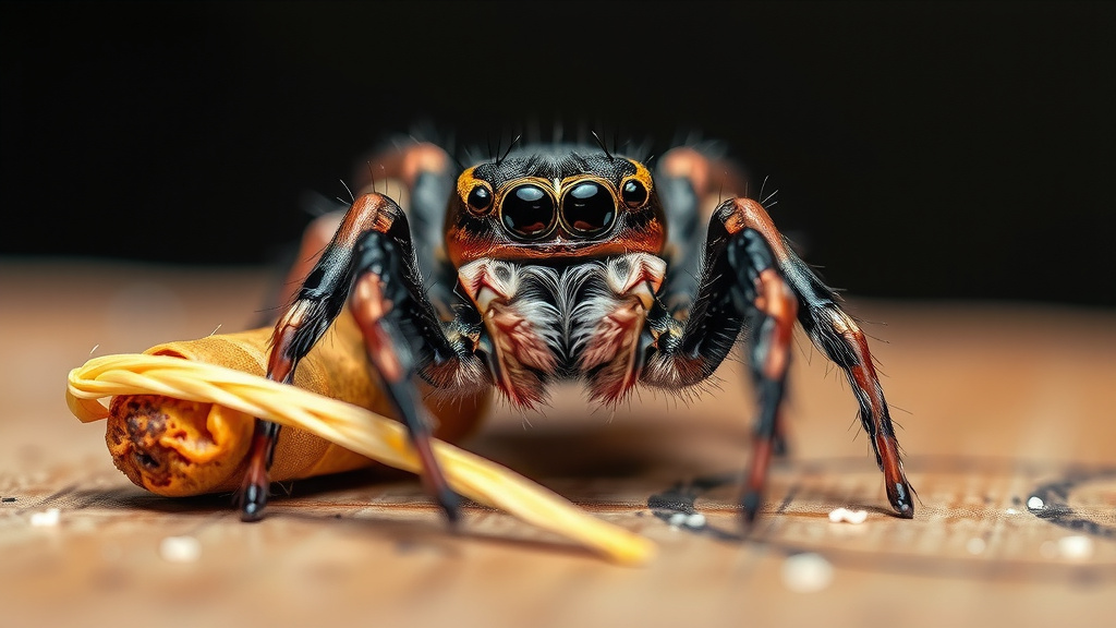 Feeding Your Jumping Spider: What They Eat