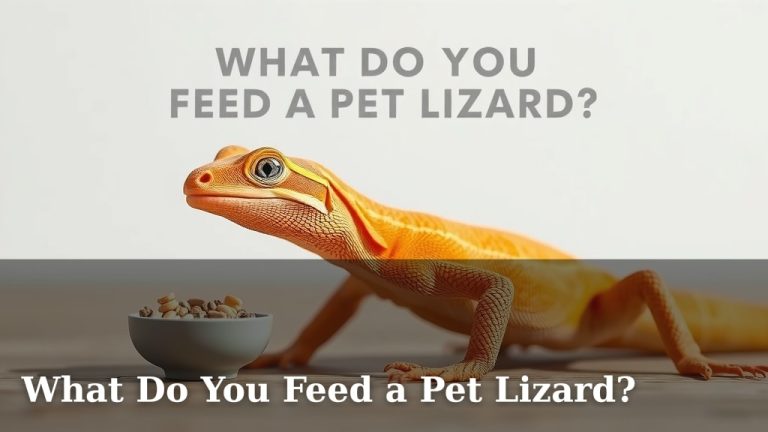 What Do You Feed a Pet Lizard?