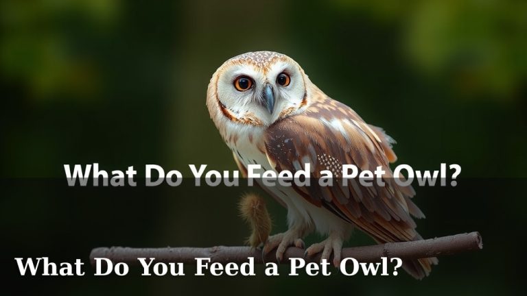 What Do You Feed a Pet Owl?