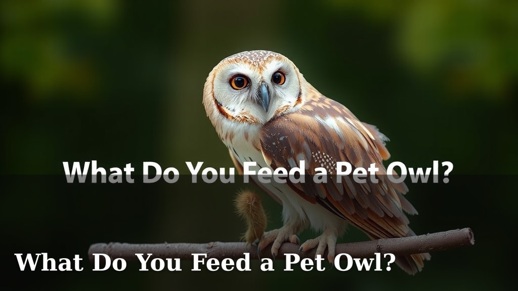What Do You Feed a Pet Owl?