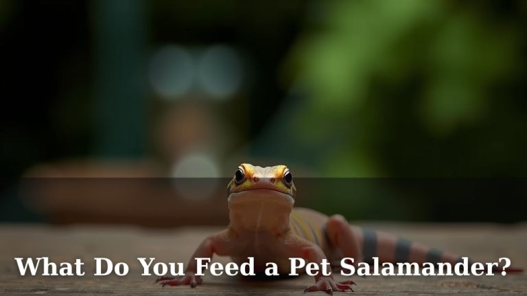 What Do You Feed a Pet Salamander?