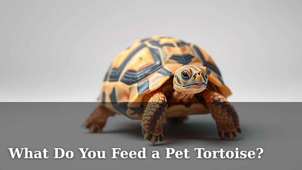 What Do You Feed a Pet Tortoise?