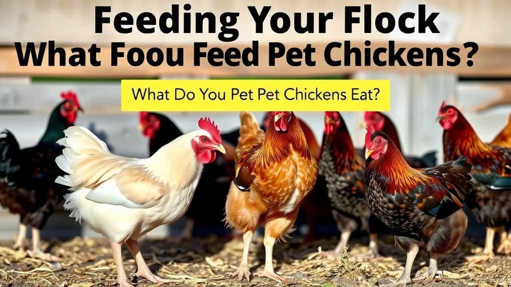 Feeding Your Flock: What Your Pet Chickens Eat