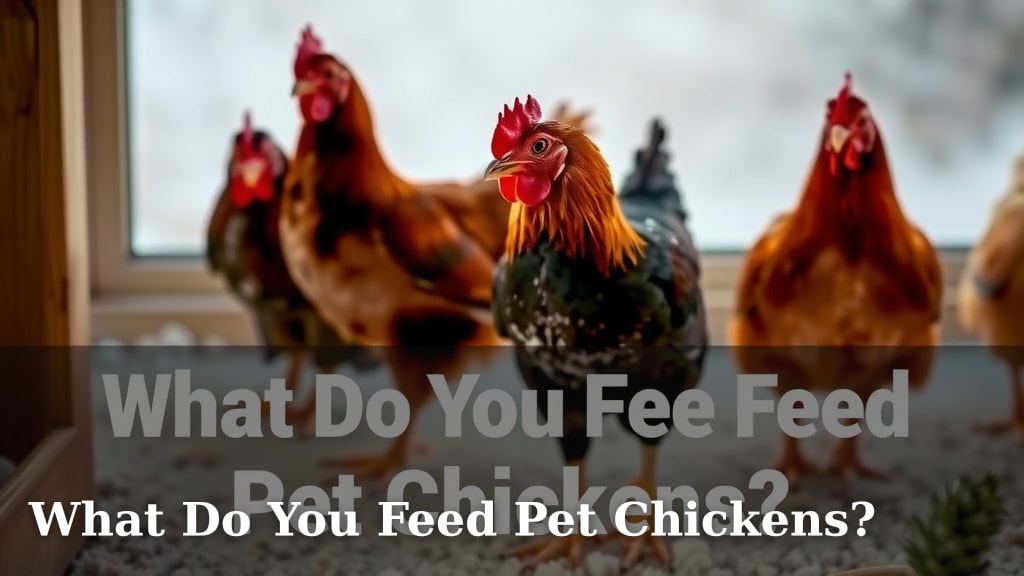 What Do You Feed Pet Chickens?