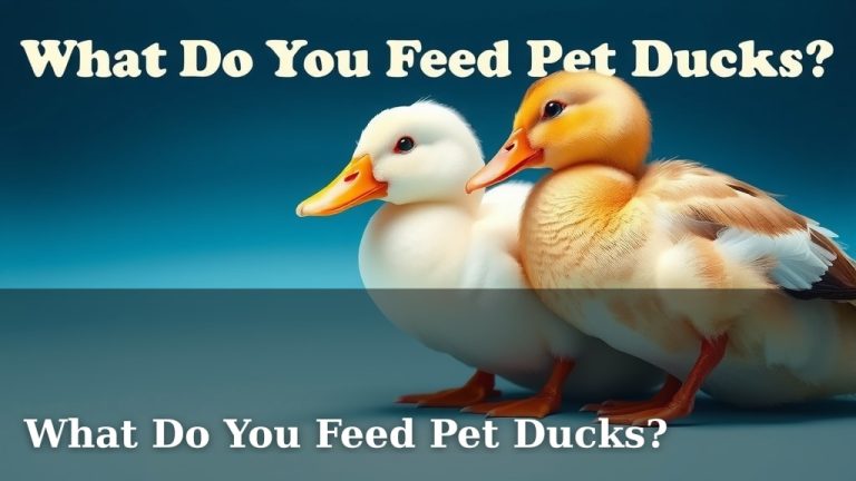 What Do You Feed Pet Ducks?