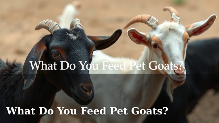 What Do You Feed Pet Goats?
