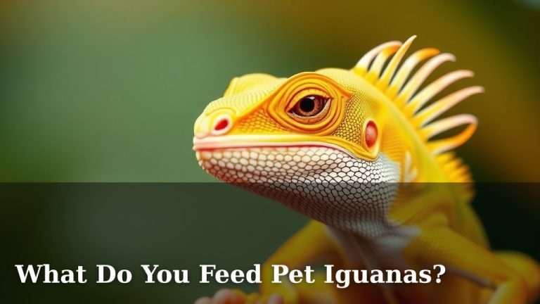 What Do You Feed Pet Iguanas?