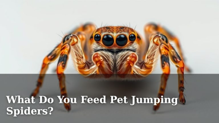 What Do You Feed Pet Jumping Spiders?