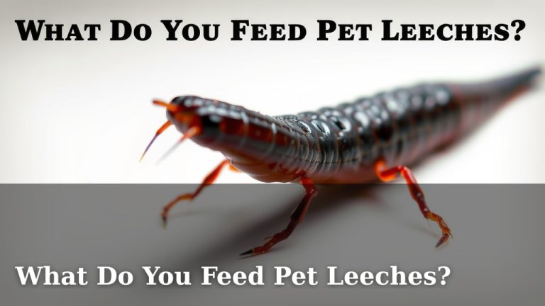 What Do You Feed Pet Leeches?