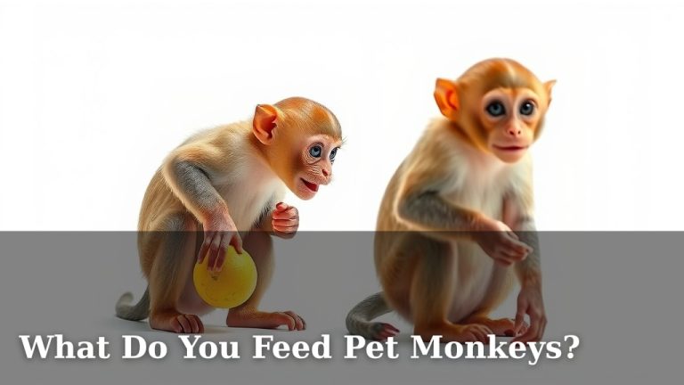 What Do You Feed Pet Monkeys?