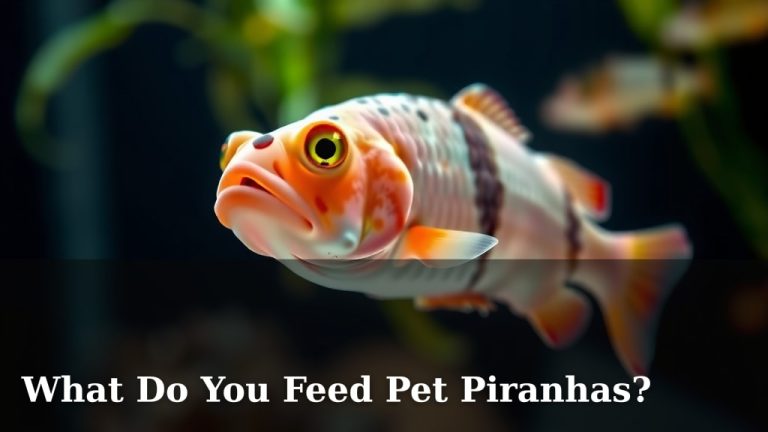 What Do You Feed Pet Piranhas?