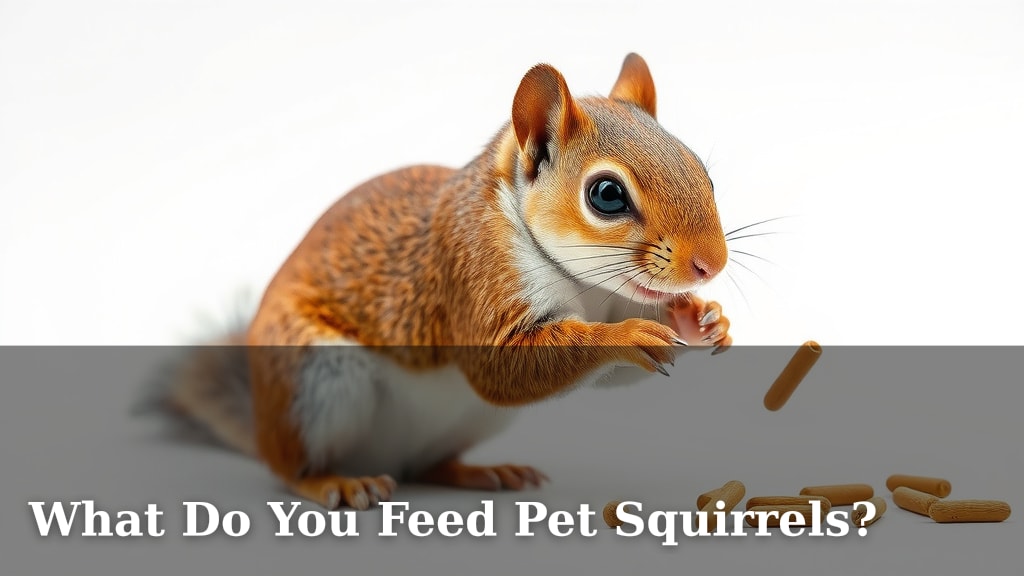 What Do You Feed Pet Squirrels?
